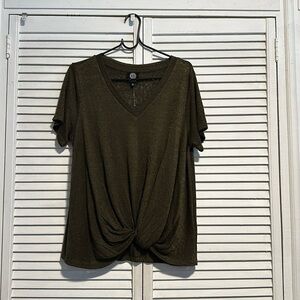Green olive Blouse